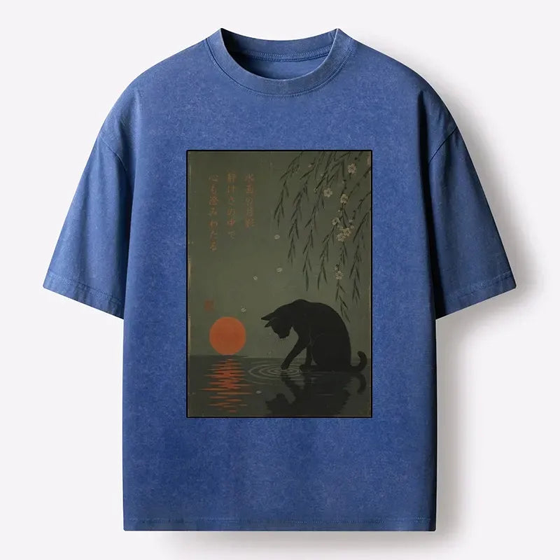 water washed vintage t-shirt on sale