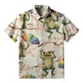 Rainbow Fan Print Shirt for Gift Idea