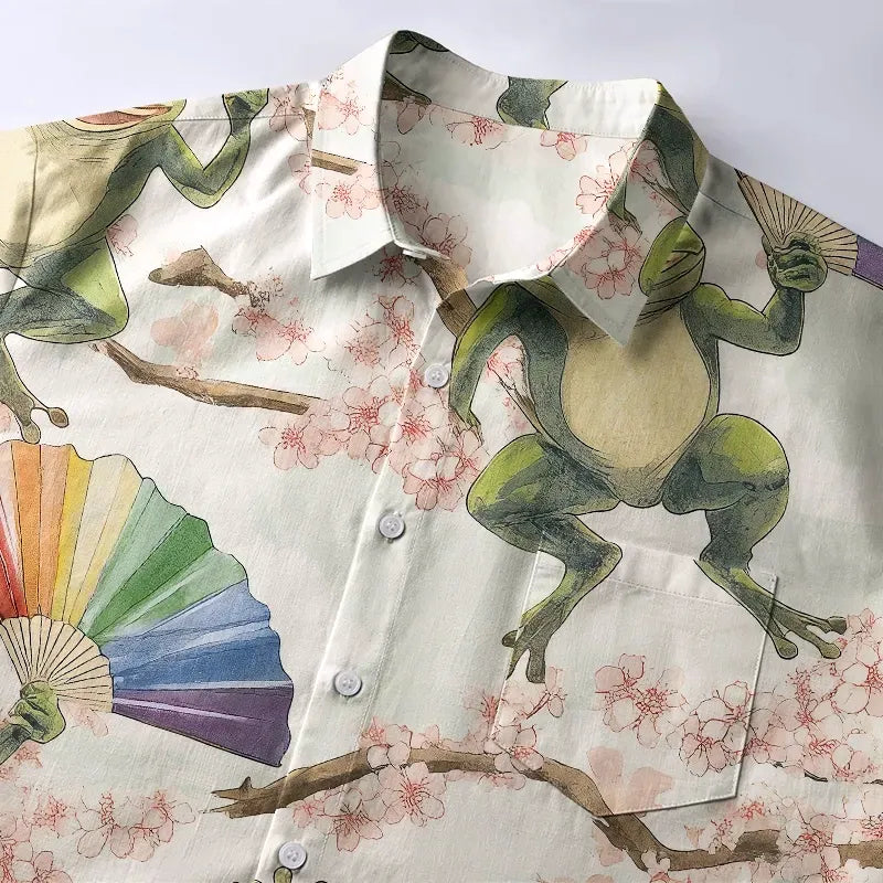 Rainbow Fan Print Shirt for Gift Idea