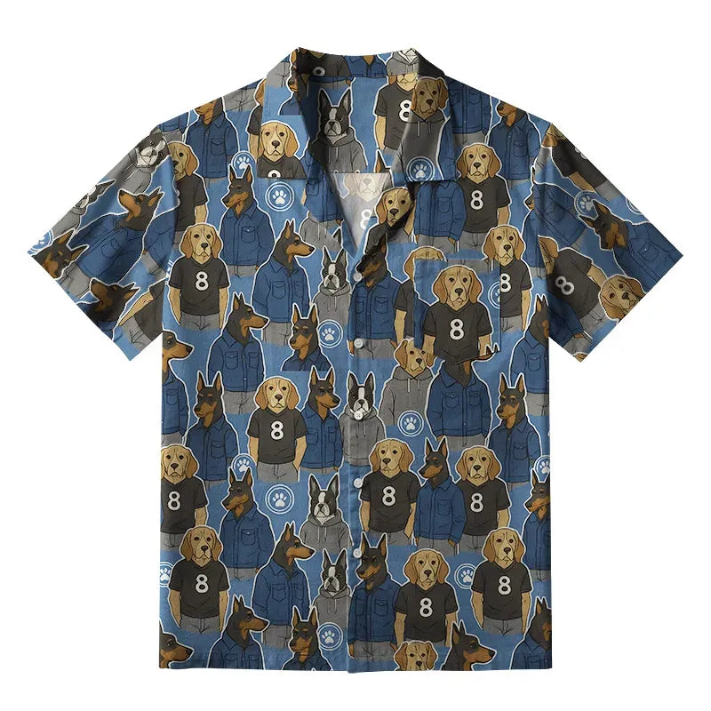 Trendy Unisex Hawaiian Shirt for Vacation