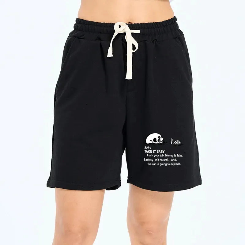 Japanese Skeleton Shorts for Daily Wear