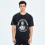 Kyoto-Lion unisex cotton T-shirt with free shipping