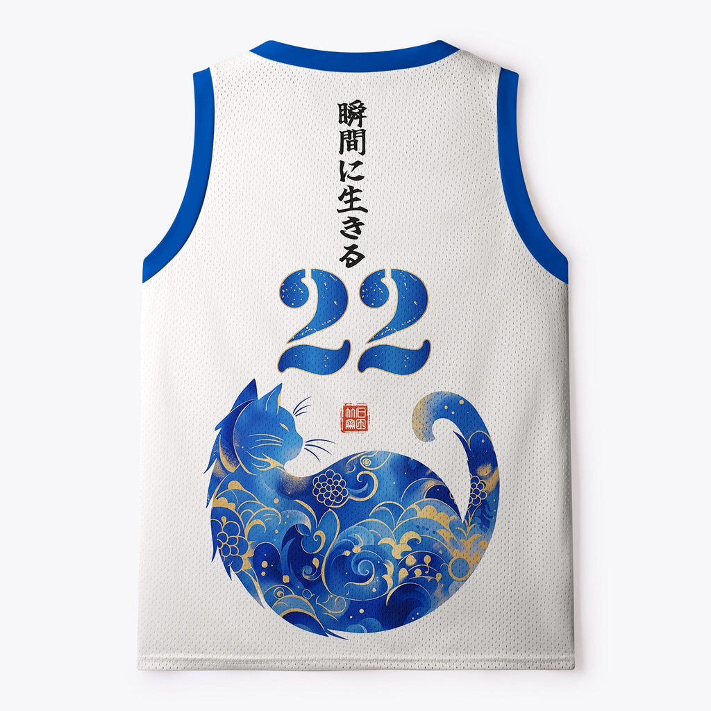 Japanese Elegant Cat Tank Top for Summer
