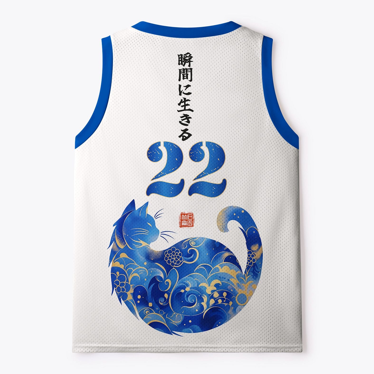 Japanese Elegant Cat Tank Top for Summer
