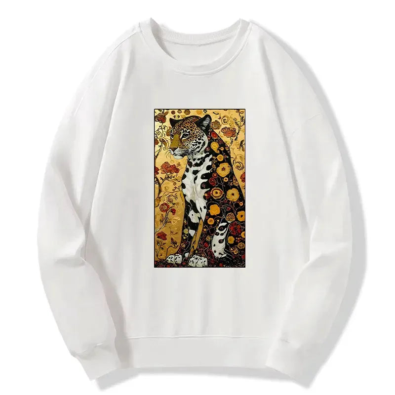 kyoto lion leopard sweatshirt limited edition