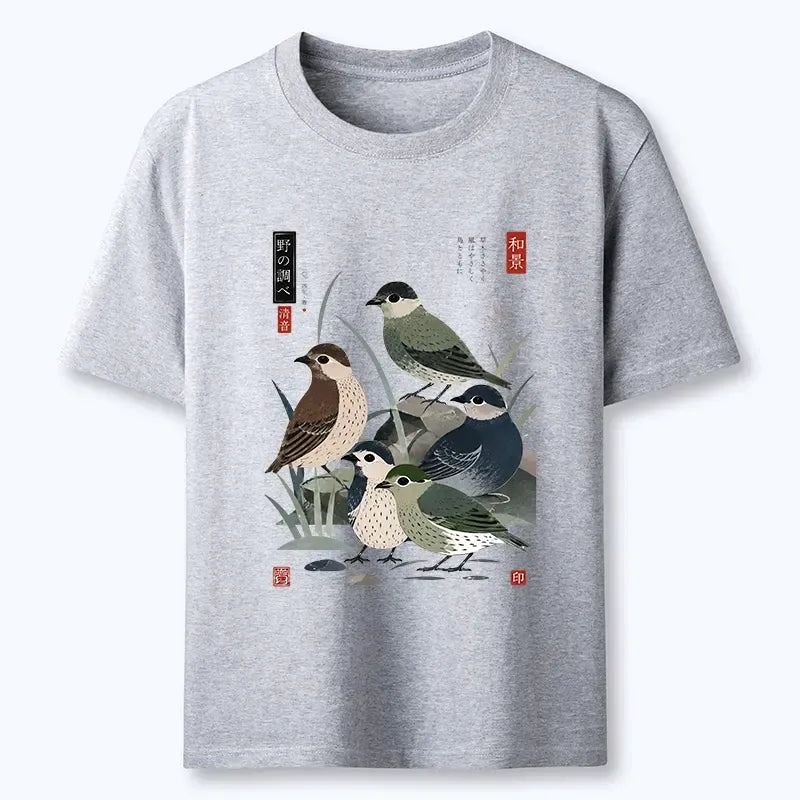 Kyoto-Lion Classic Cotton Shirt for Summer