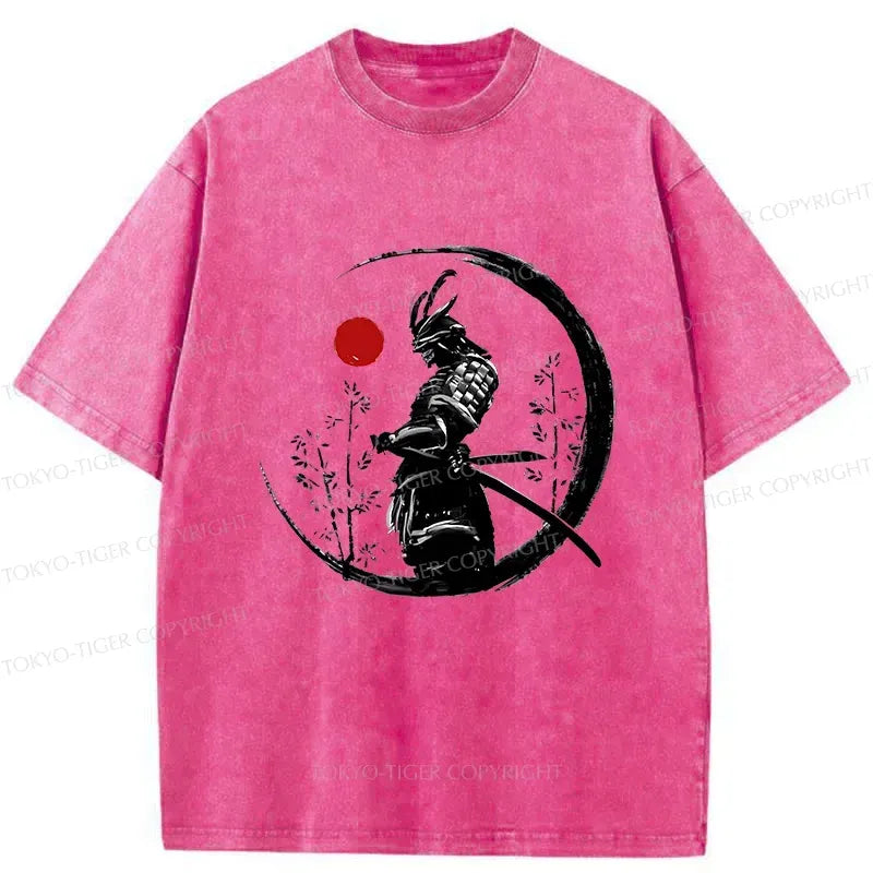 Trendy Kyoto Bamboo Forest Samurai Shirt for Gift