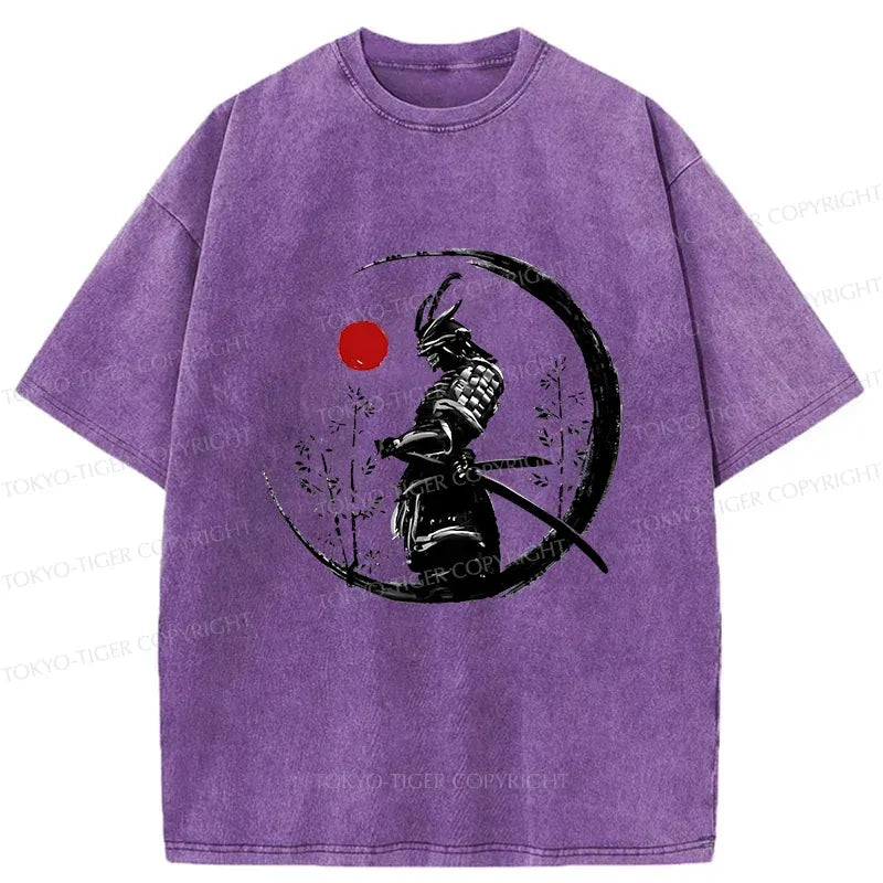 Trendy Kyoto Bamboo Forest Samurai Shirt for Gift