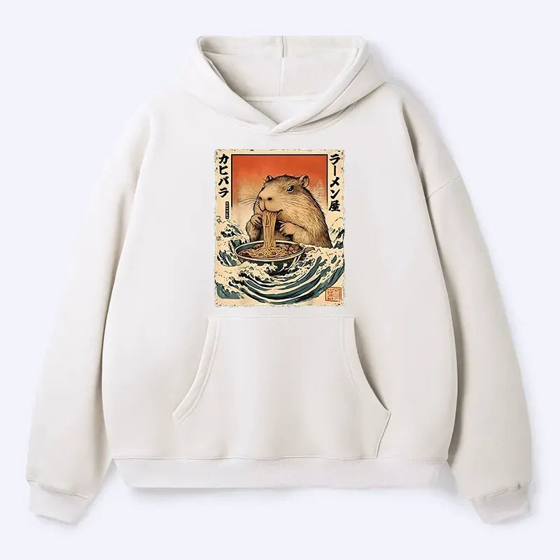 Japanese Hamster Ramen Hoodie for Anime Fans