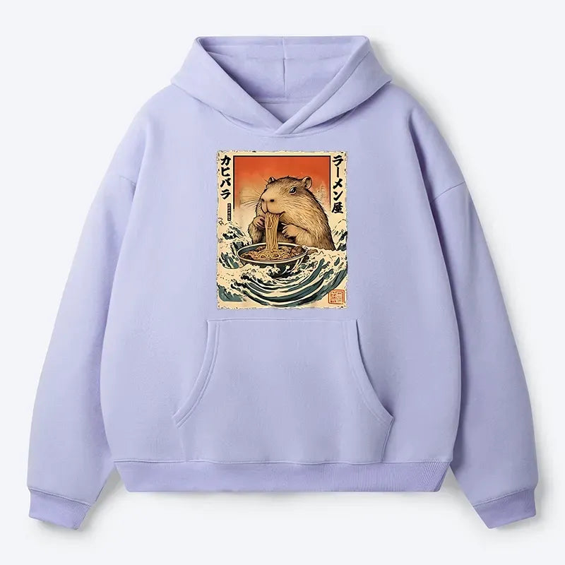 Cozy Kyoto Lion Fleece Hoodie Gift Idea