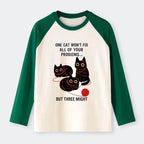 three cats fix all problems trendy tee