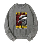 Japanese funny sweatshirt for daily wear