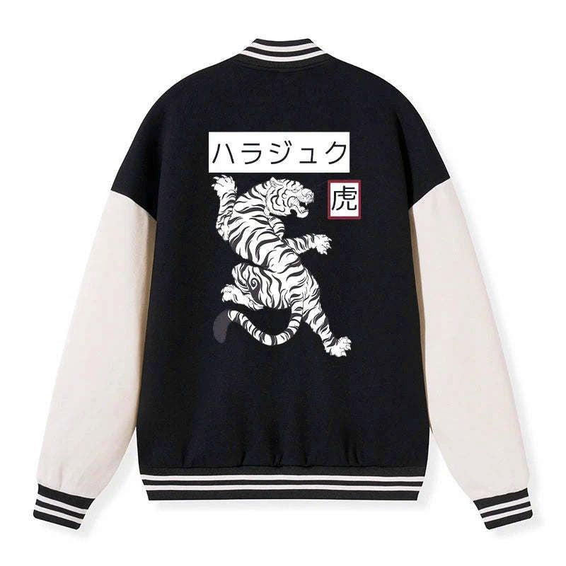 white tiger varsity jacket on sale