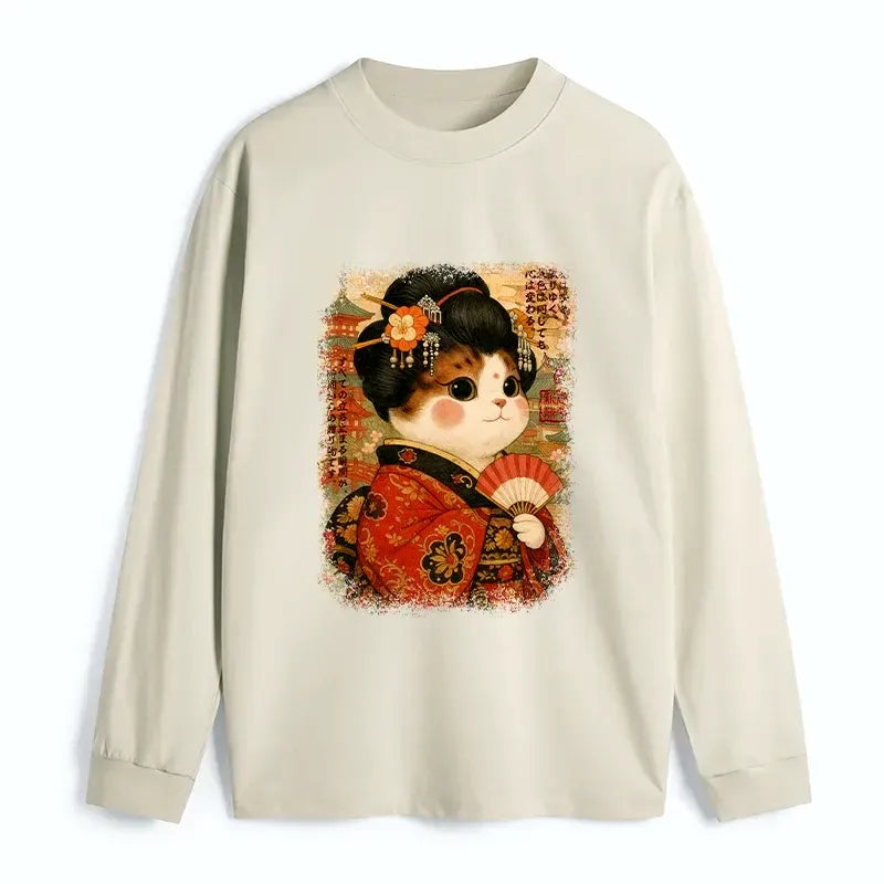 Classic Unisex Cotton Cat Tee for Everyday Wear