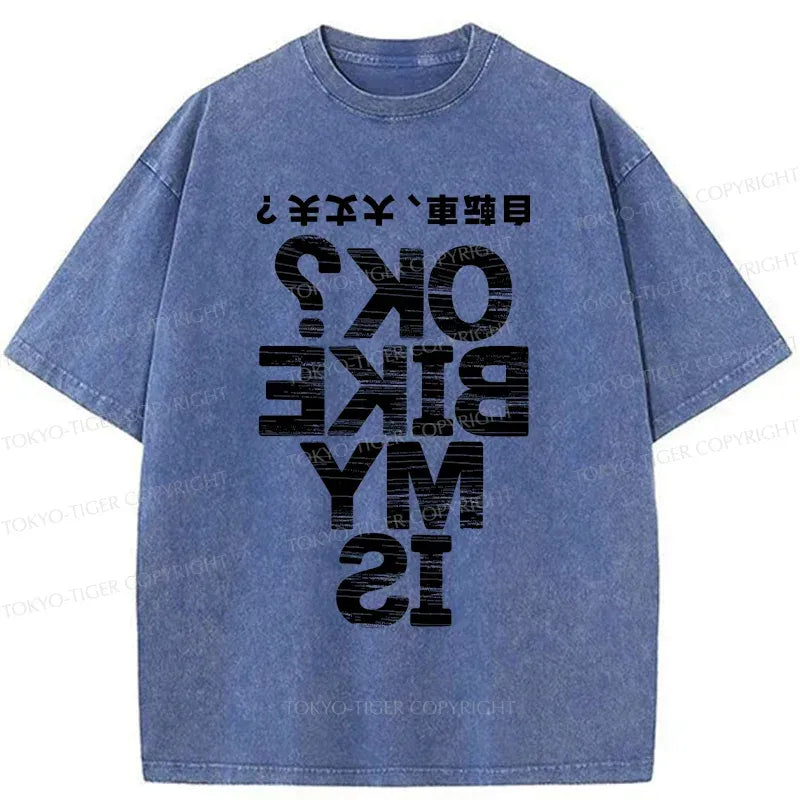 washed unisex t-shirt for daily wear