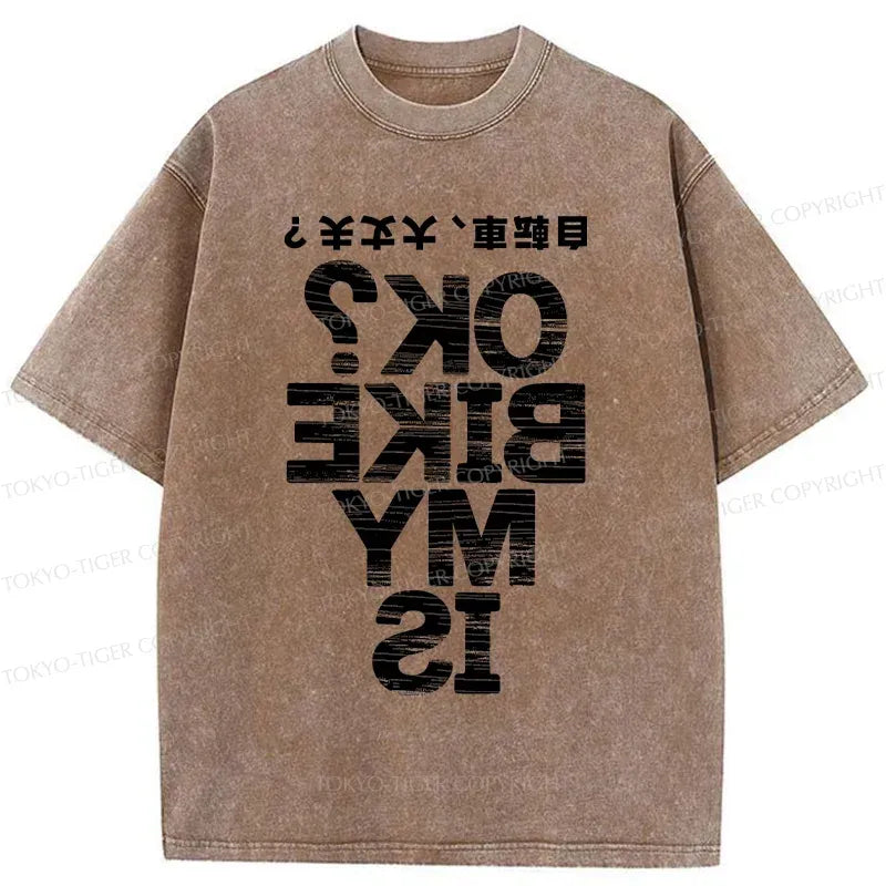 washed unisex t-shirt for daily wear