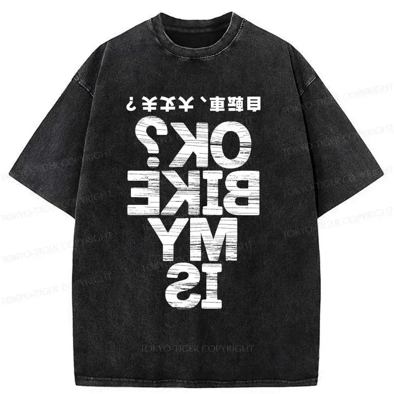 washed unisex t-shirt for daily wear
