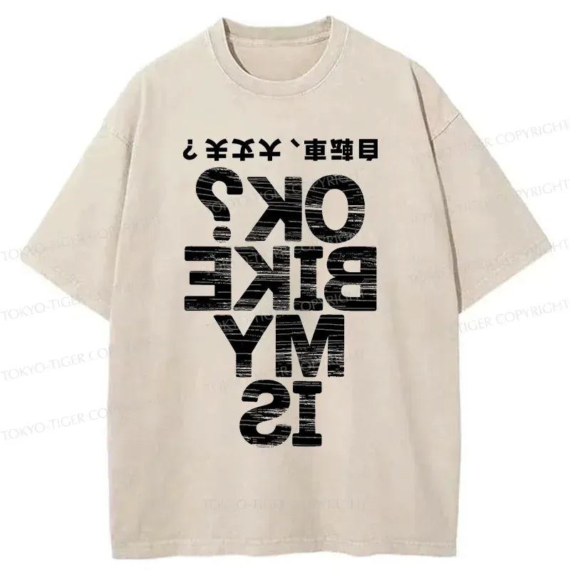 washed unisex t-shirt for daily wear