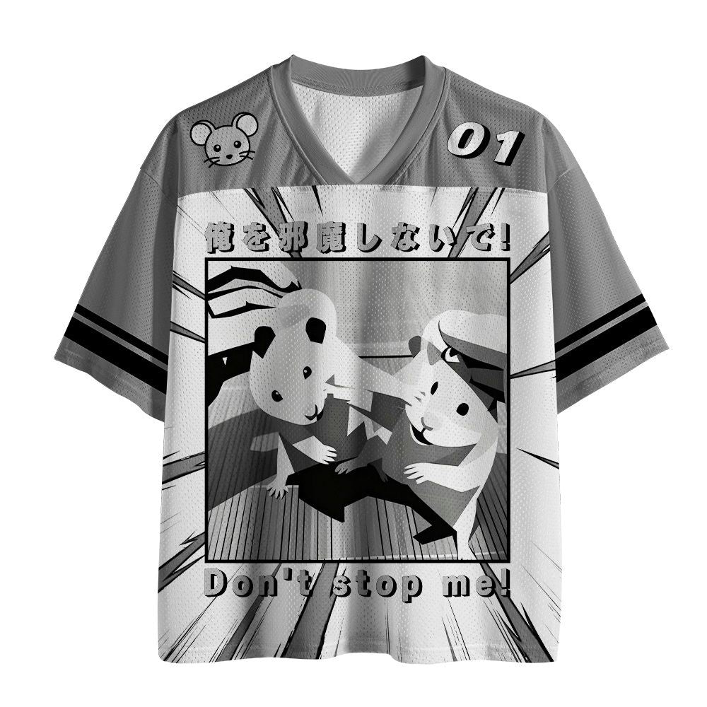 japanese manga battle mouse unisex jersey