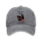 Japanese washed cap for men