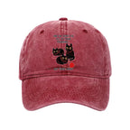 vintage cat cap gift for him