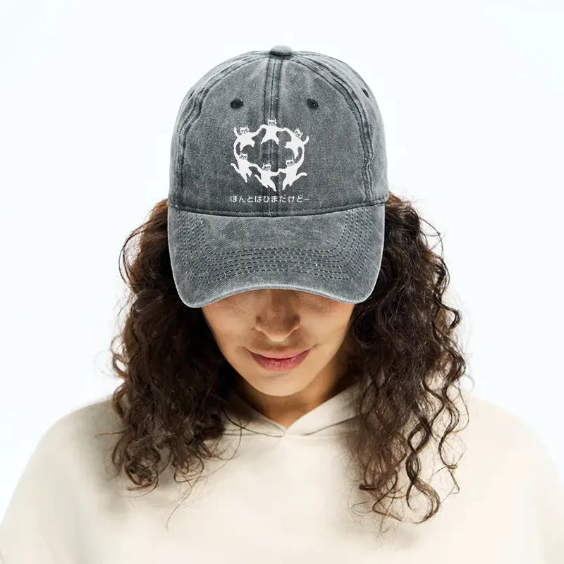 Japanese Washed Cap for Everyday Wear
