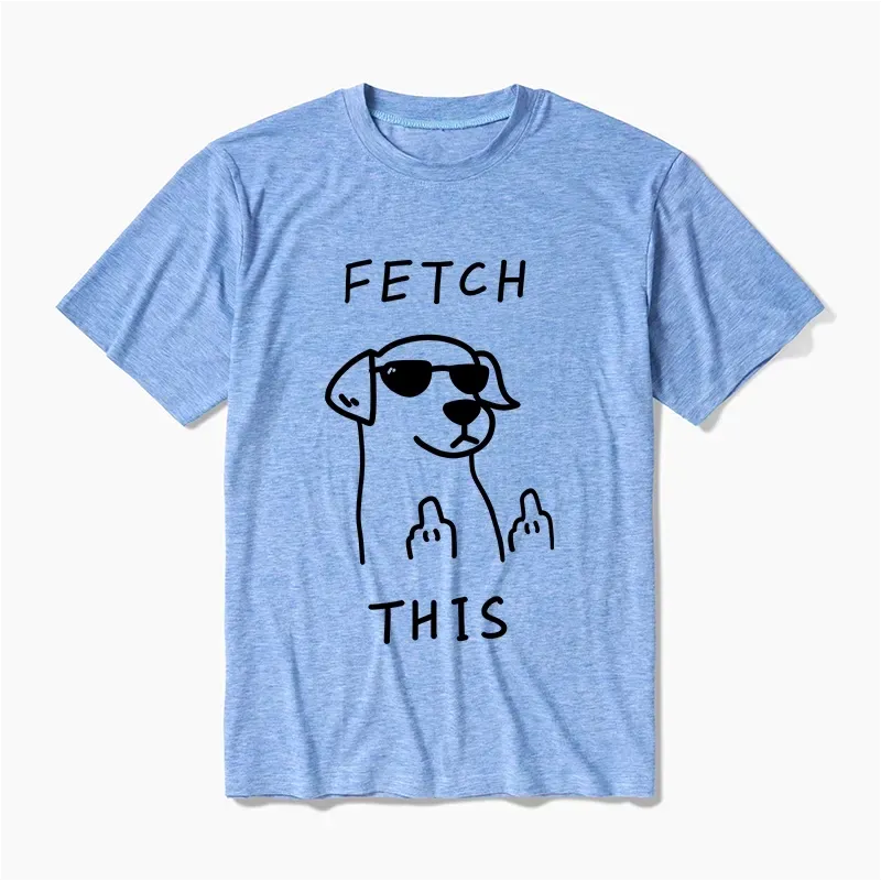 cotton blend dog t-shirt with kyoto lion design