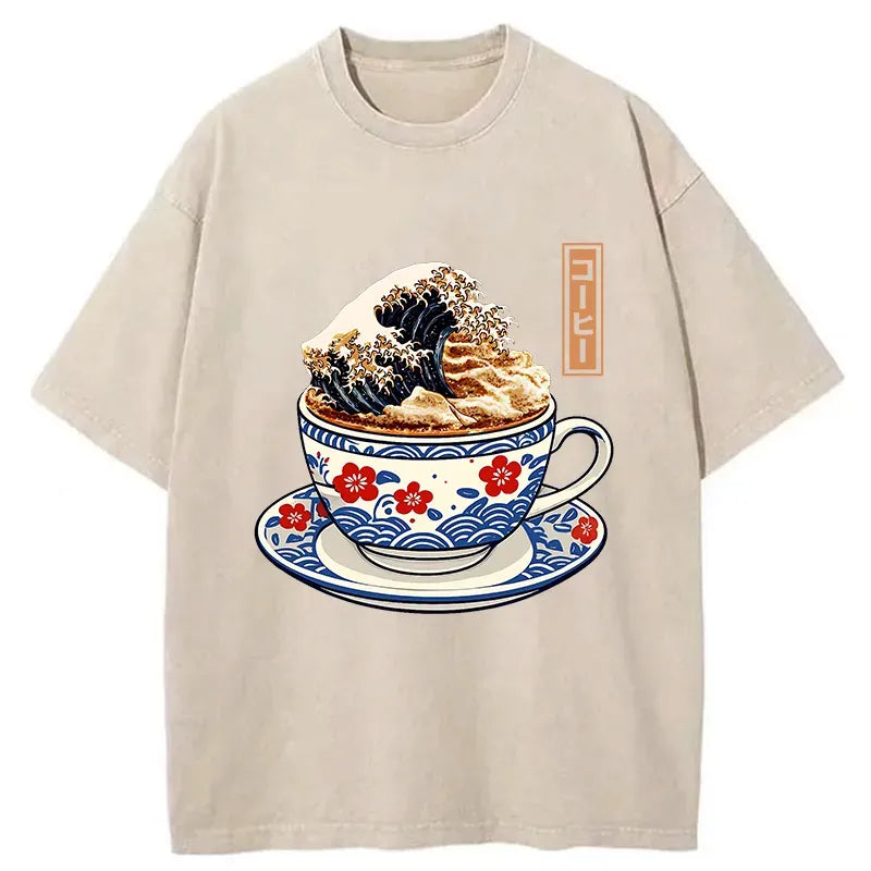 Coffee Wave Unisex T-Shirt Best Seller