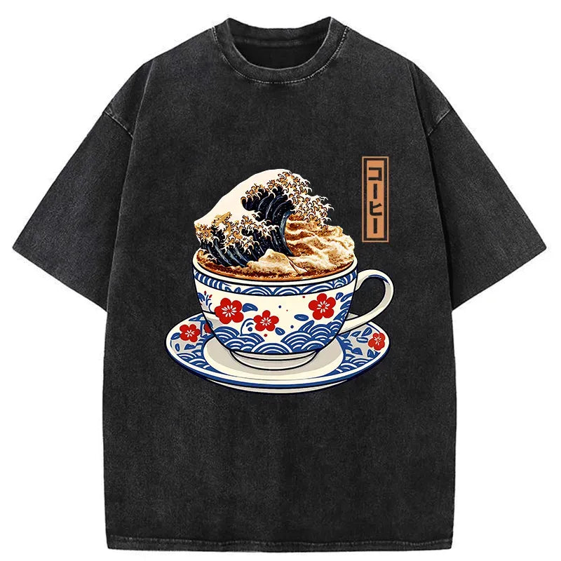 Japanese Vintage Foam Washed T-Shirt