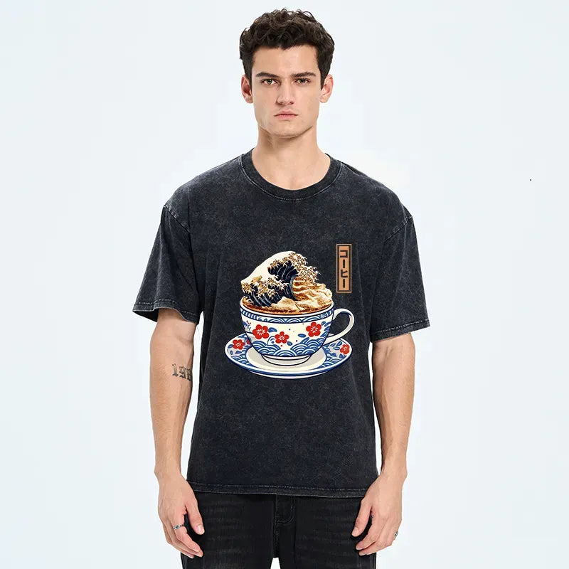 Japanese Vintage Foam Washed T-Shirt