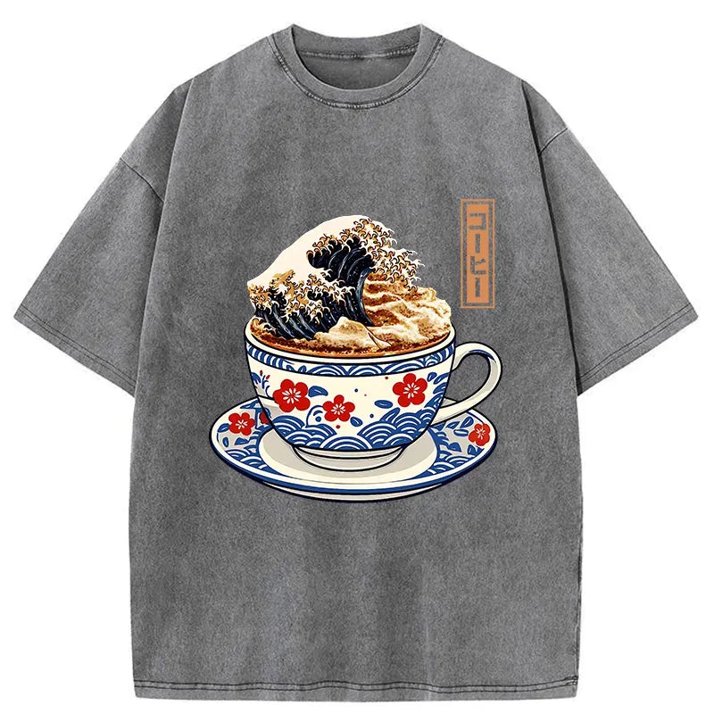 Japanese Vintage Foam Washed T-Shirt
