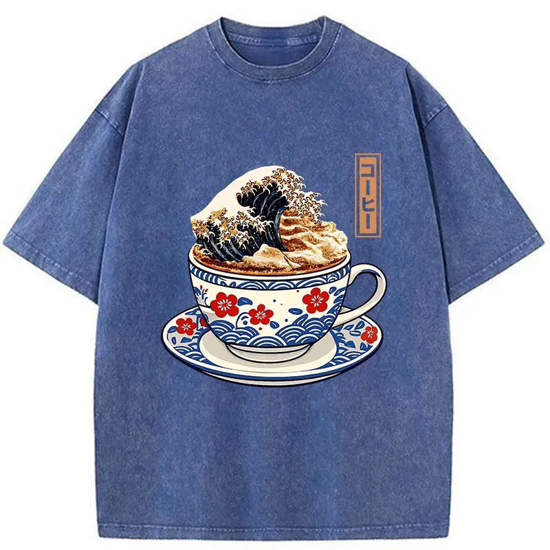 Coffee Wave Unisex T-Shirt Best Seller