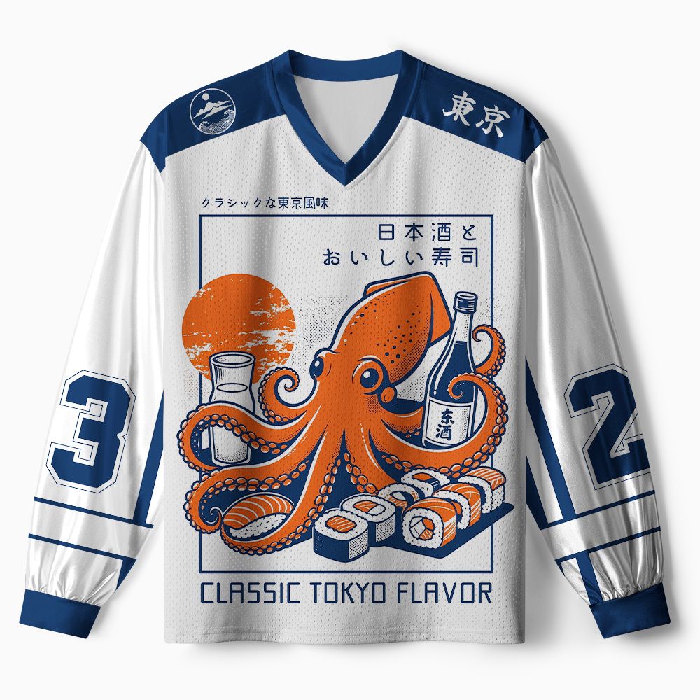 Kyoto Lion Tokyo Octopus Mesh Jersey on Sale