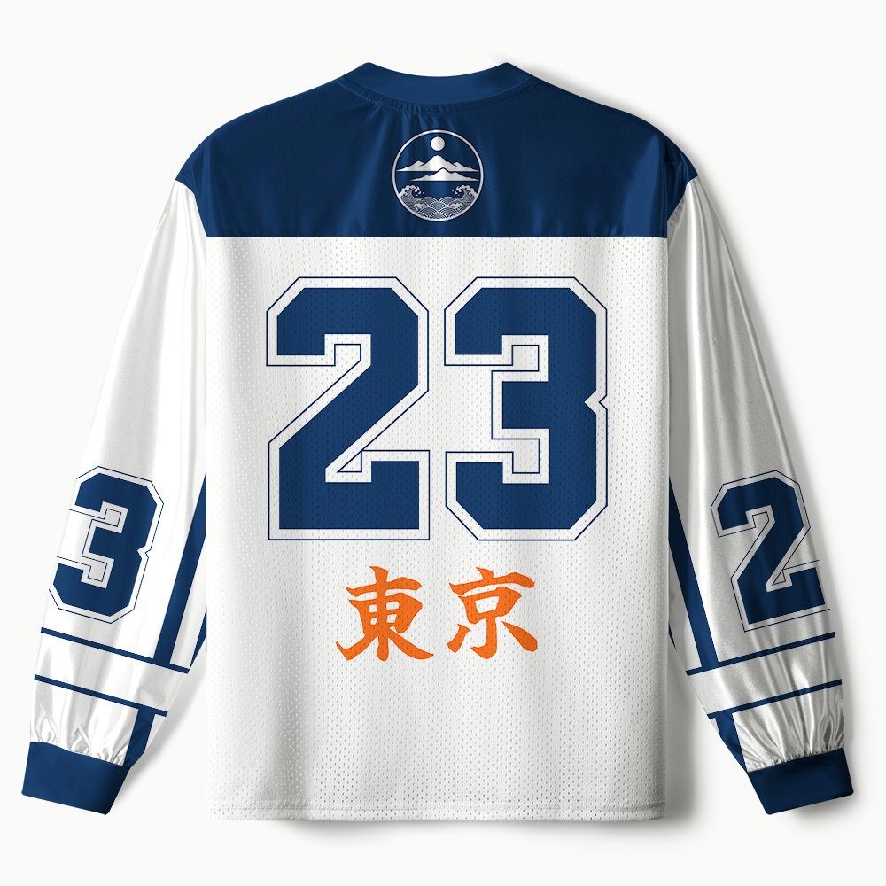 Japanese Octopus Sushi Long Sleeve Jersey