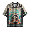 Funny Raccoon Mesh Jersey for Summer