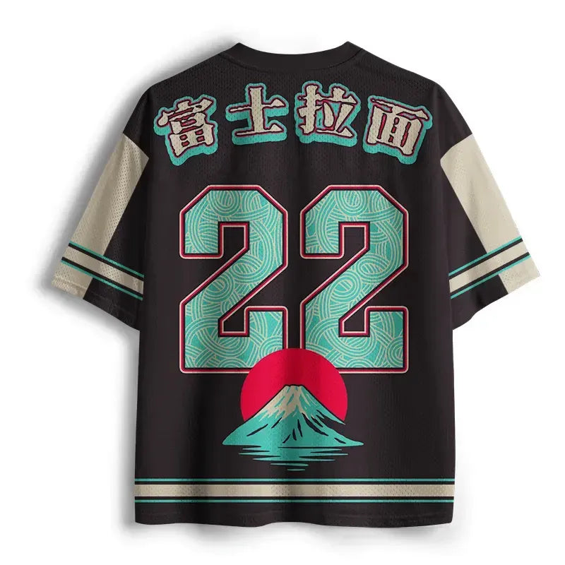 Funny Raccoon Mesh Jersey for Summer