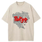 Kyoto Lion Tokyo city area t-shirt limited edition