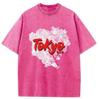 unisex Japanese streetwear t-shirt trending