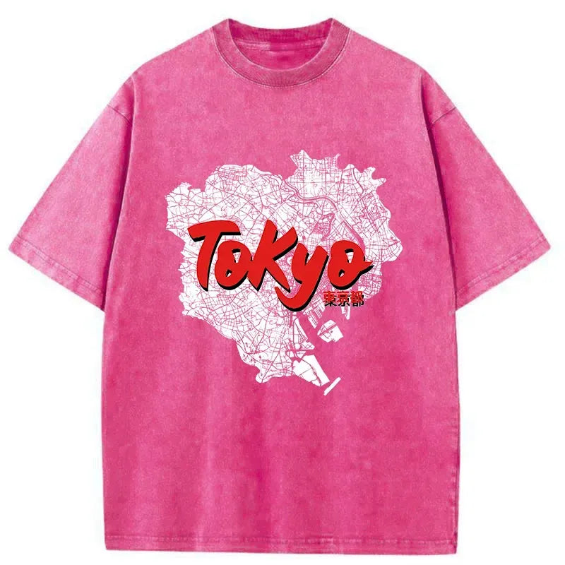 unisex Japanese streetwear t-shirt trending