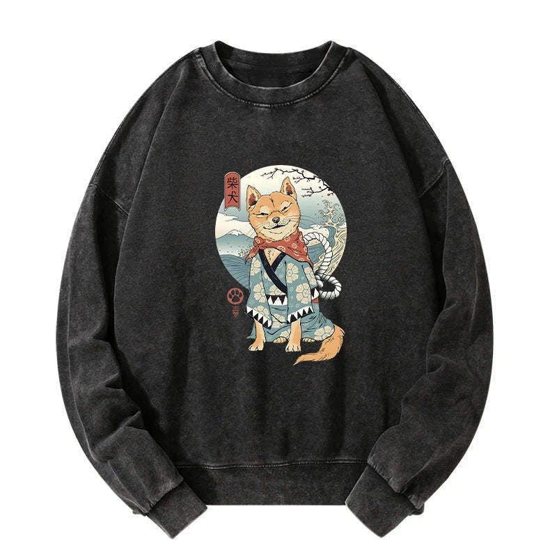 kyoto lion samurai sweatshirt gift idea