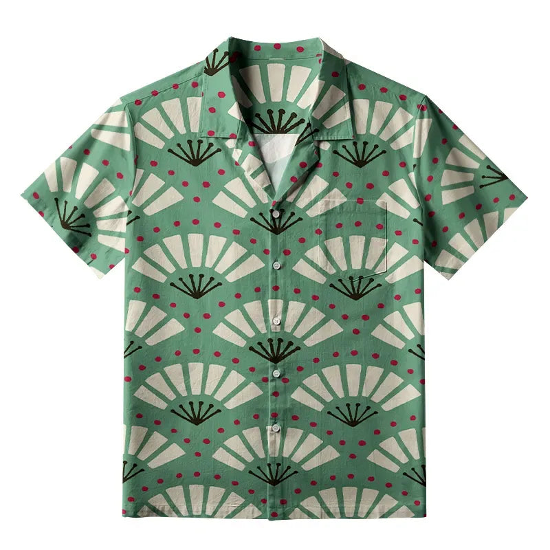 Japanese Aloha Shirt for Summer Vacation