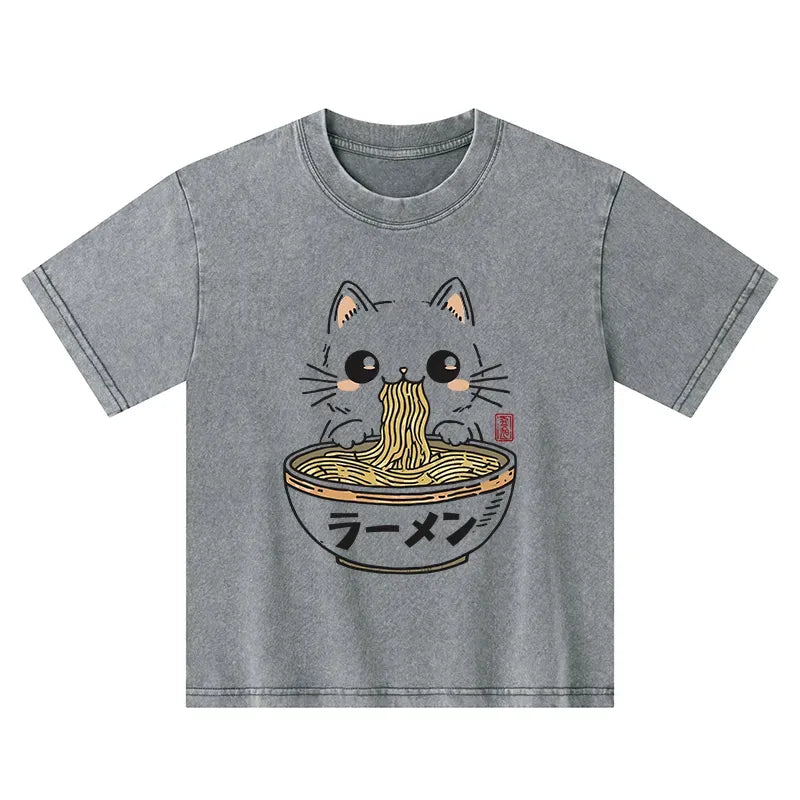 Vintage Japanese Kids T-Shirt for Casual Wear