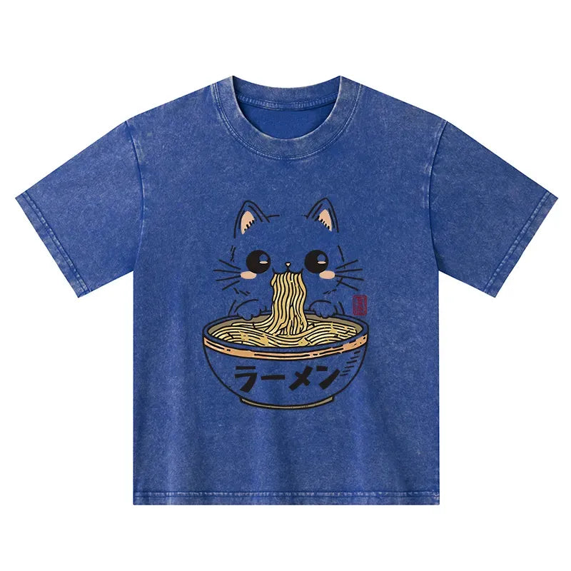 Vintage Japanese Kids T-Shirt for Casual Wear
