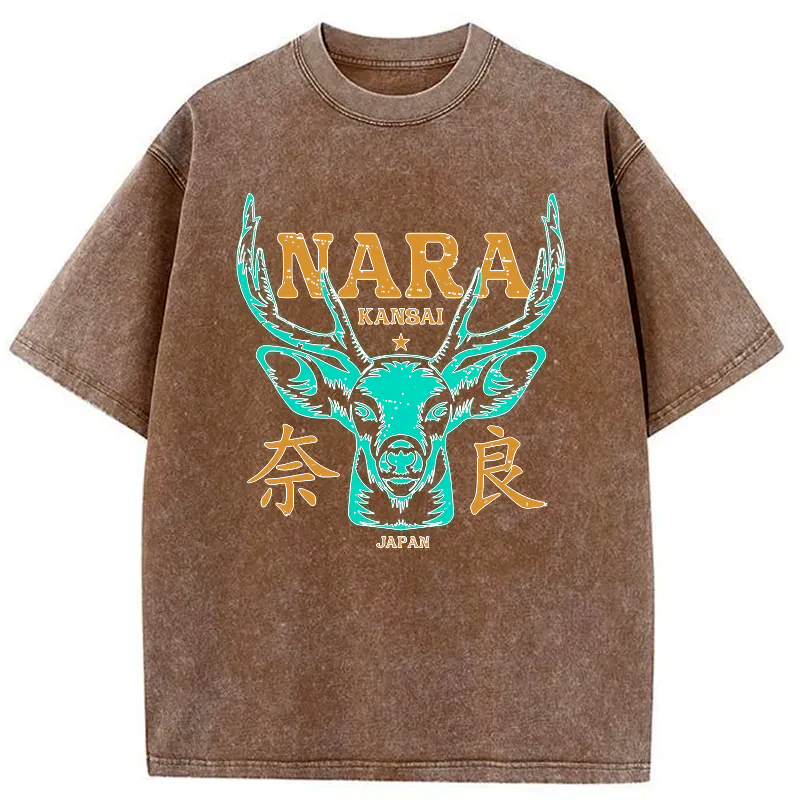 kyoto lion nara japan unisex t shirt