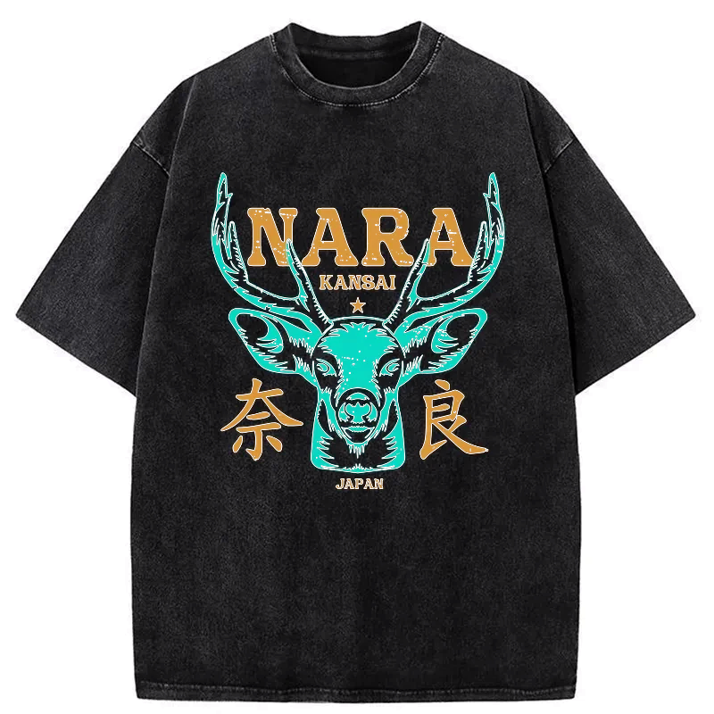 japanese streetwear cotton t shirt for men