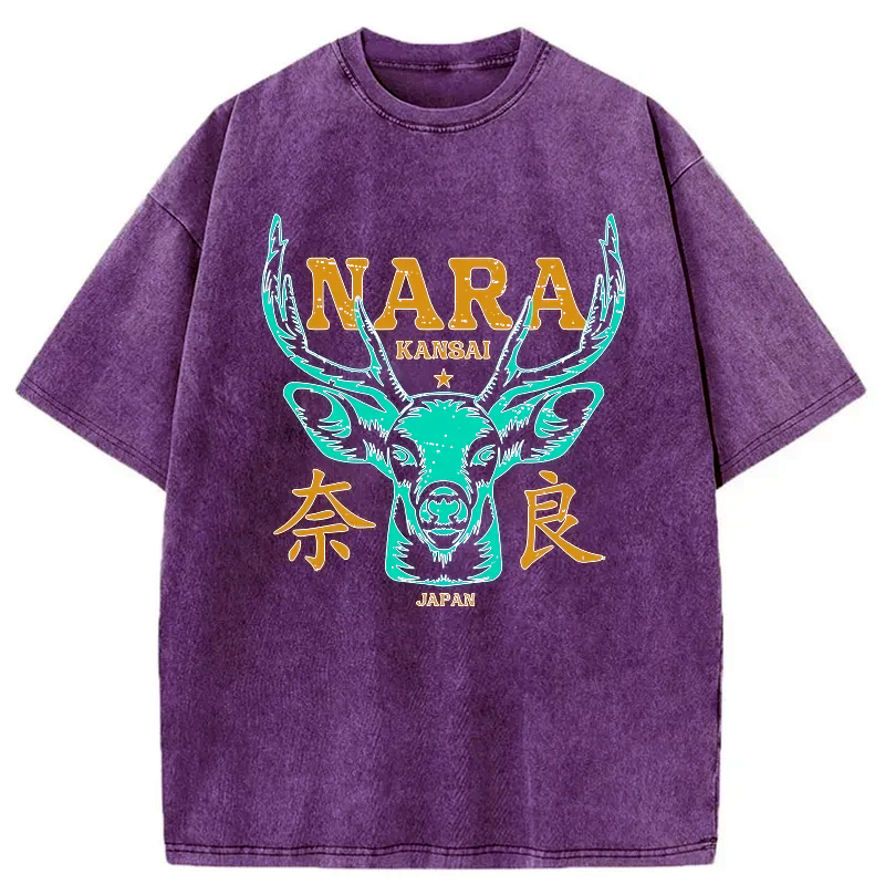 kyoto lion nara japan unisex t shirt