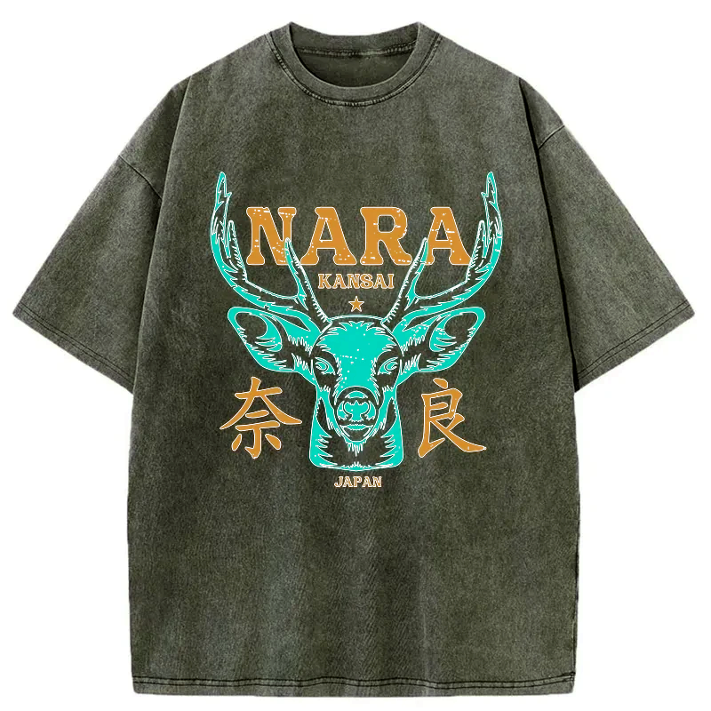japanese streetwear cotton t shirt for men
