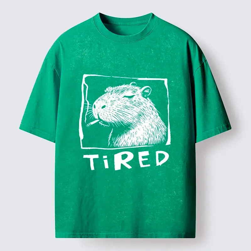 Tired Life Capybara Tee Best Seller