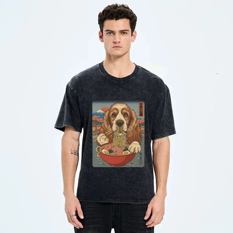 Unisex Japanese Style T-Shirt for Vacation