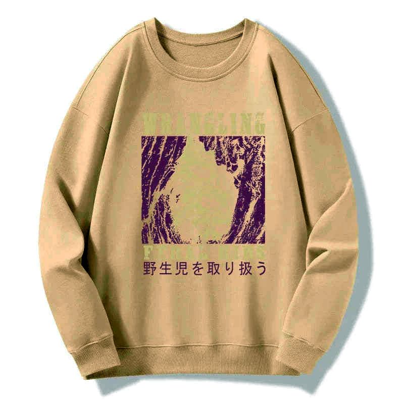 Japanese style kids sweatshirt with free shipping